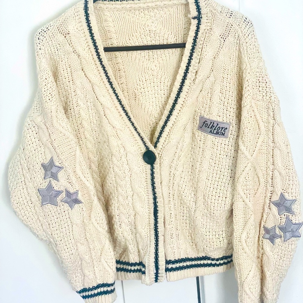Taylor Swift Folklore Album Cardigan size XS/S